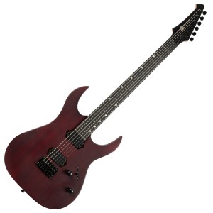 Spira Guitars S-400 MWR Satin Wine Red